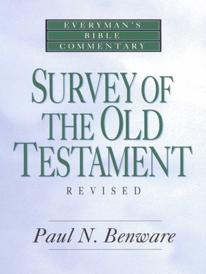 cover image of Survey of the Old Testament- Everyman's Bible Commentary
